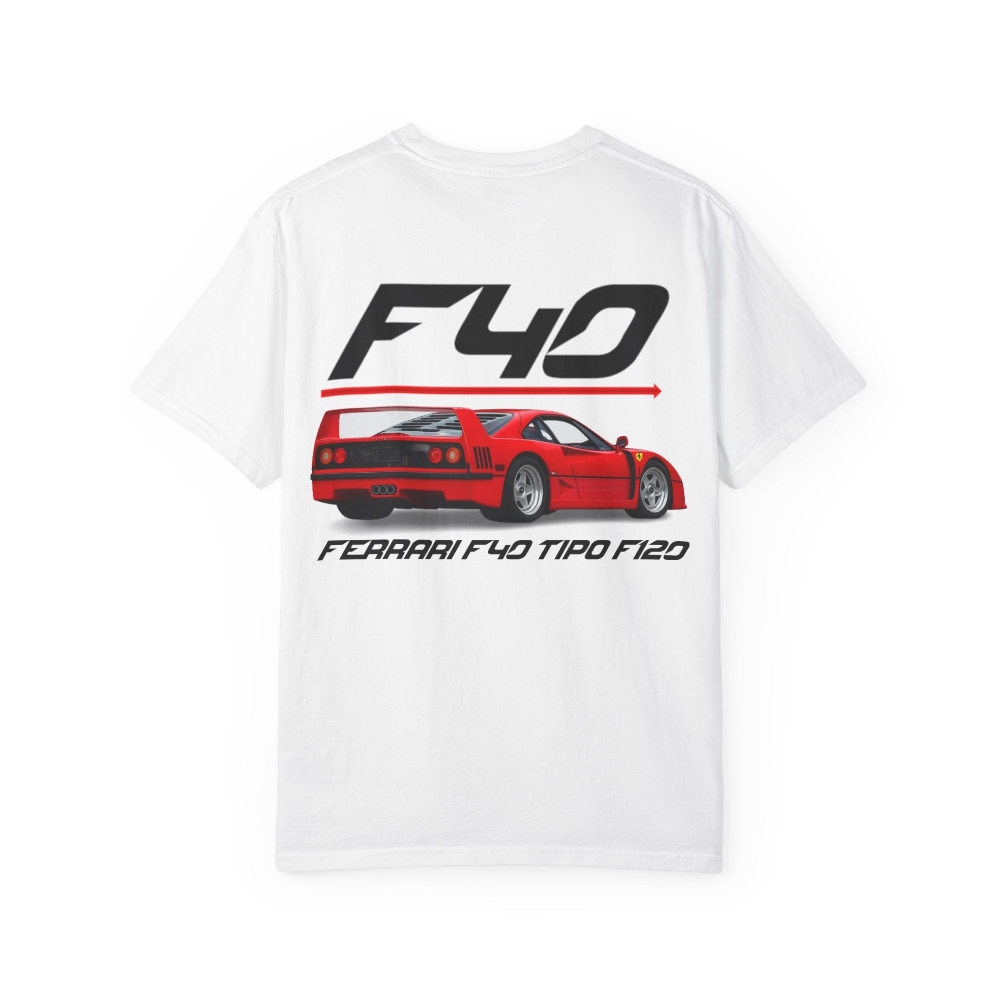 Ferrari F40 TIPO F120 Redline T-Shirt